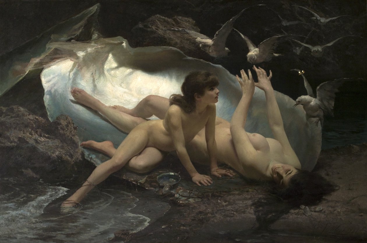 De Najaden, 1881 door Gioacchino Pagliei