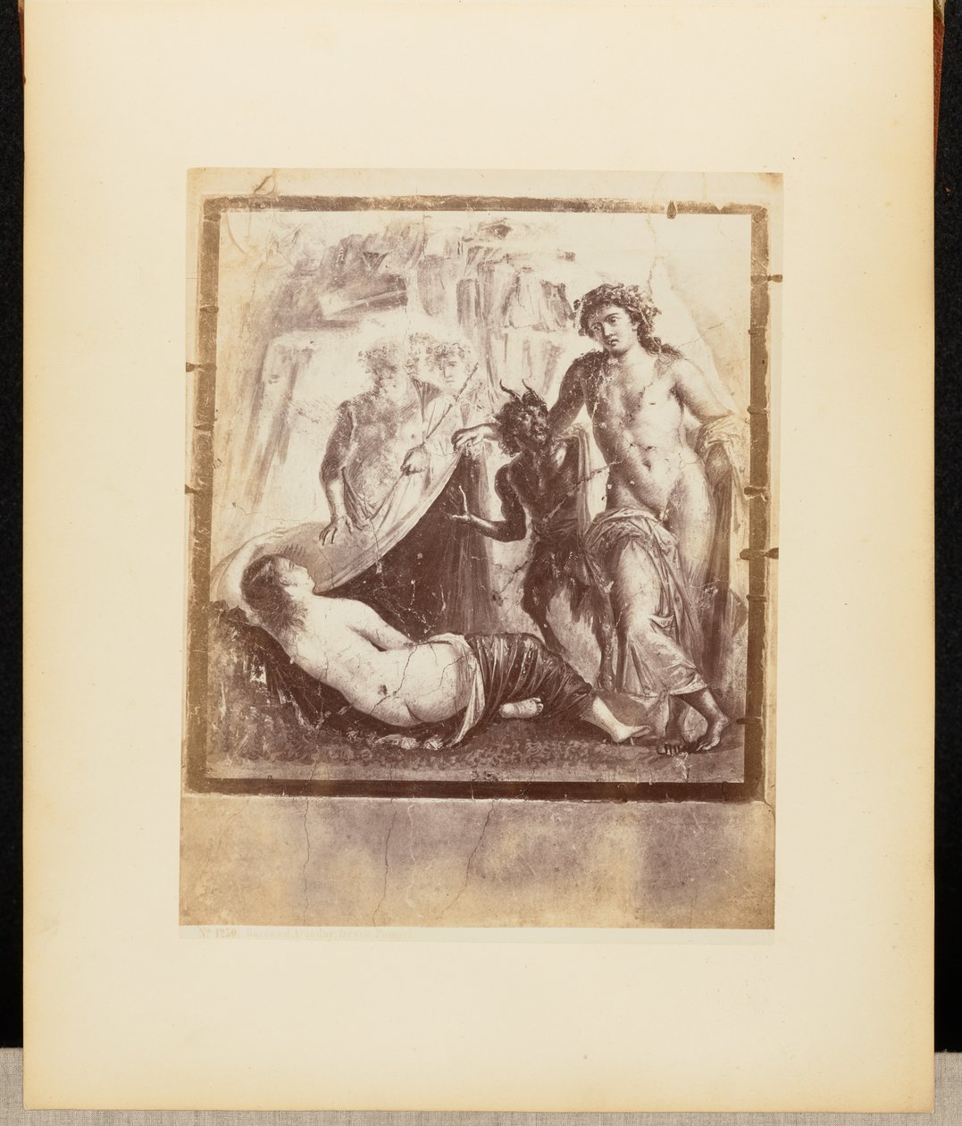 Verse Bacchus en Ariadne Pompeii door Giorgio Sommer