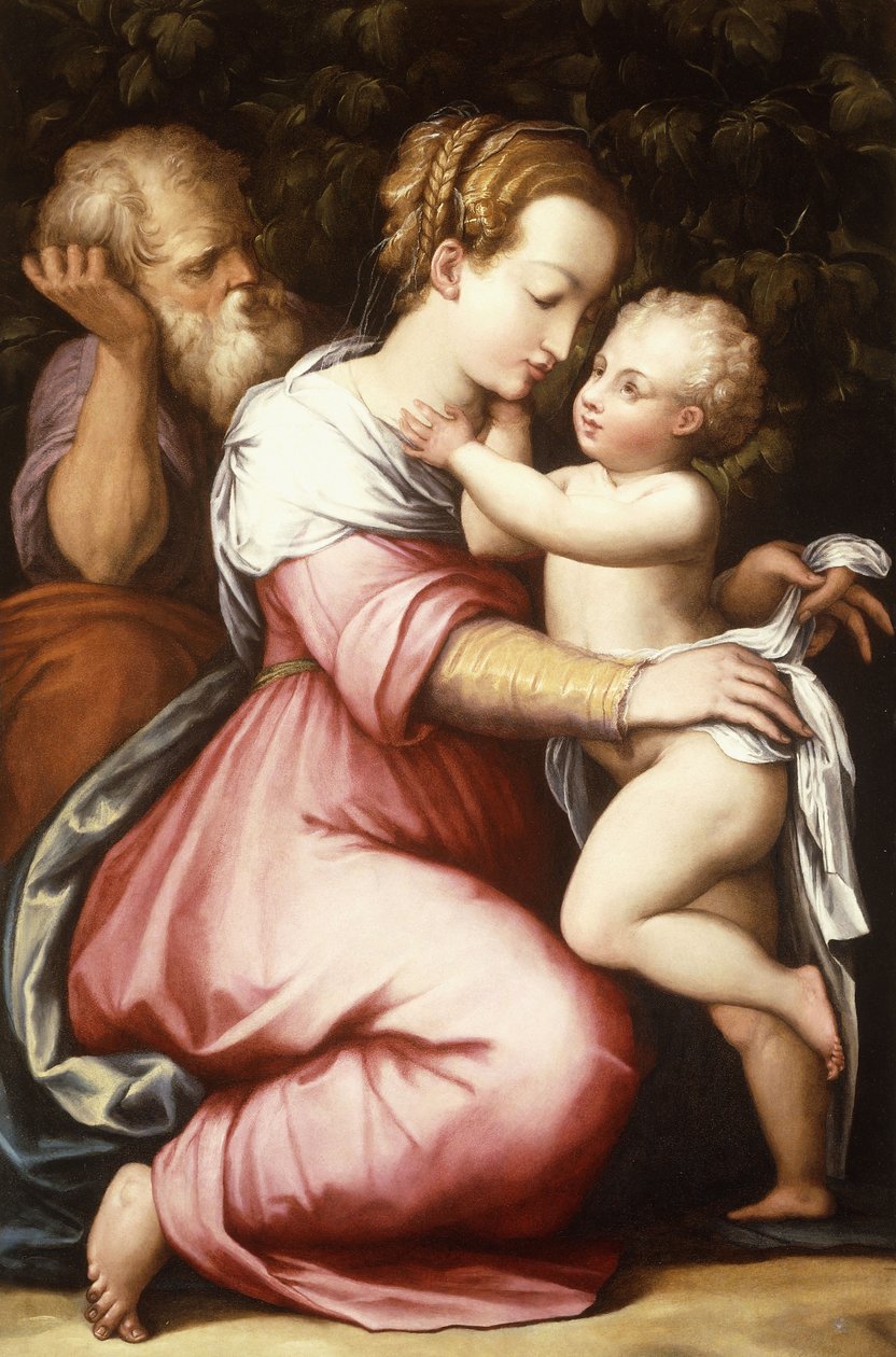 De Heilige Familie, 16e eeuw door Giorgio Vasari