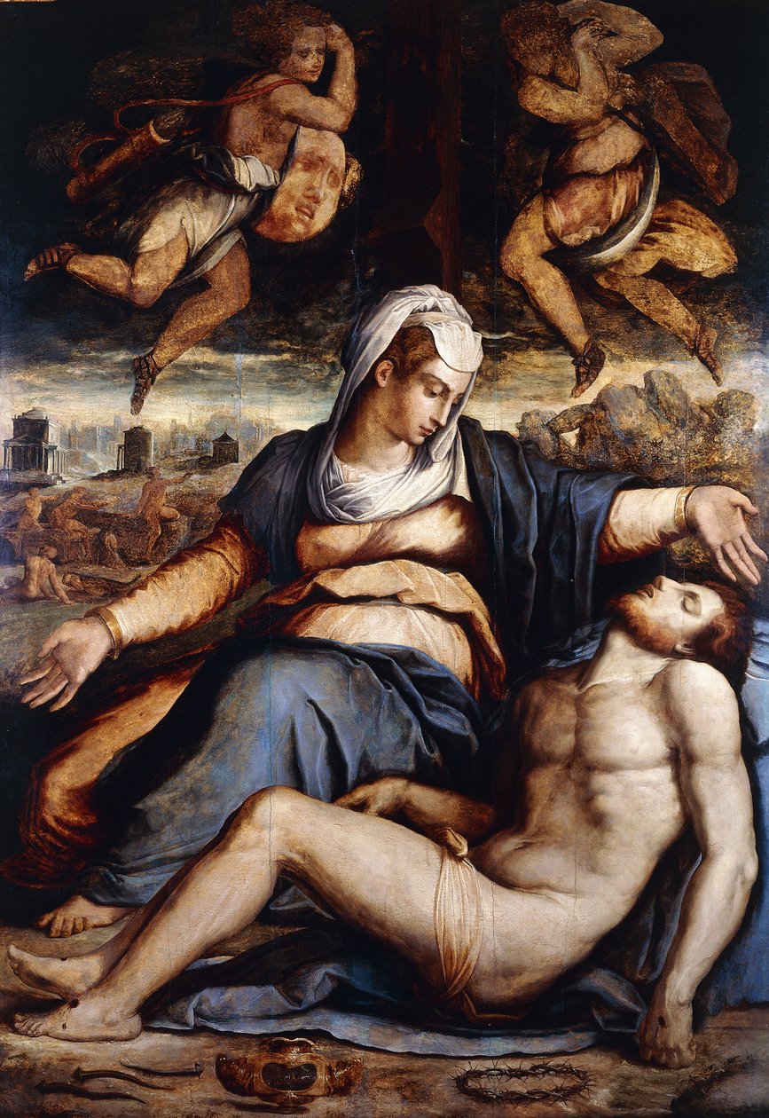 De Pieta, ca. 1542 door Giorgio Vasari