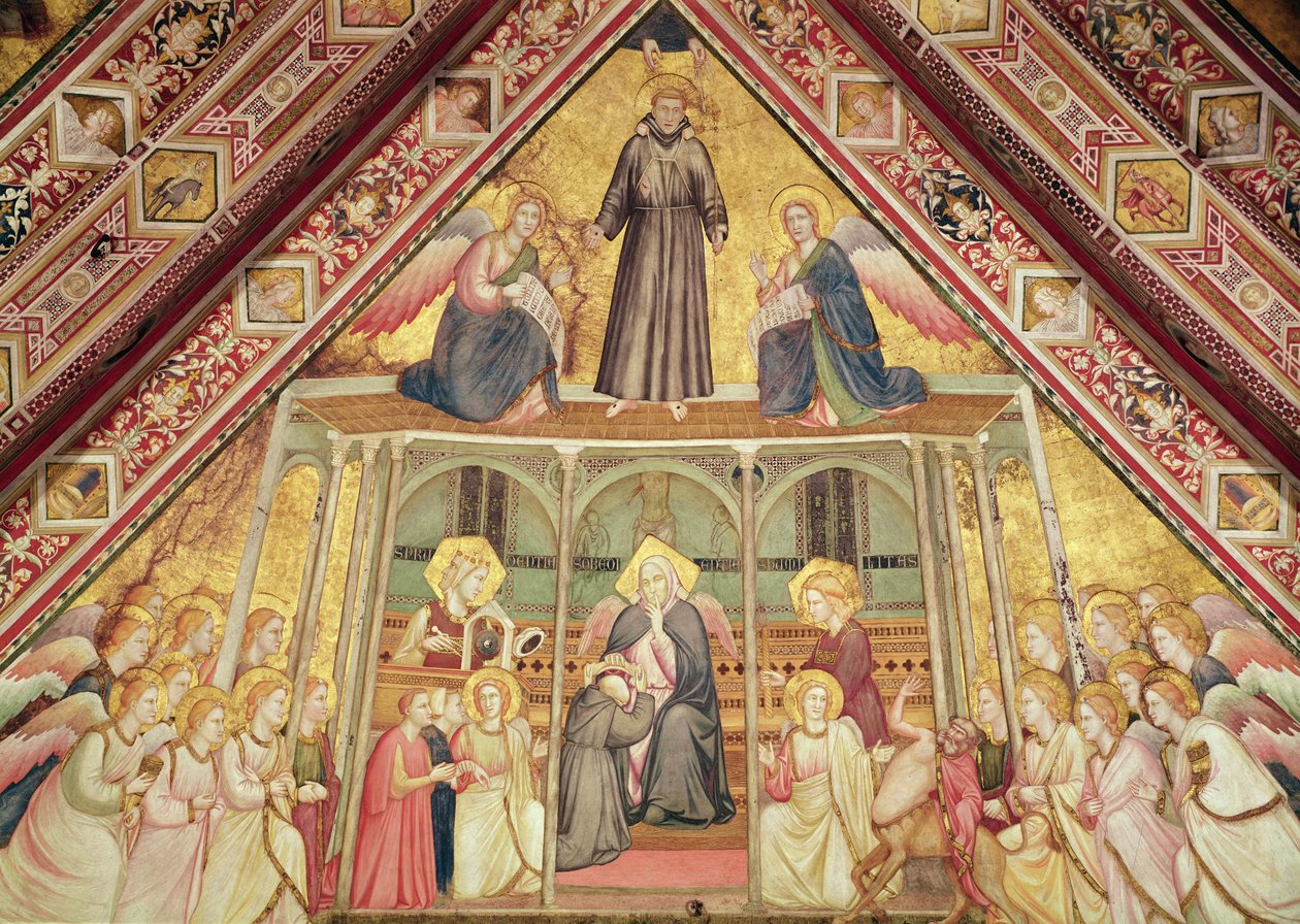 Allegorie van gehoorzaamheid, ca. 1330 door Giotto di Bondone