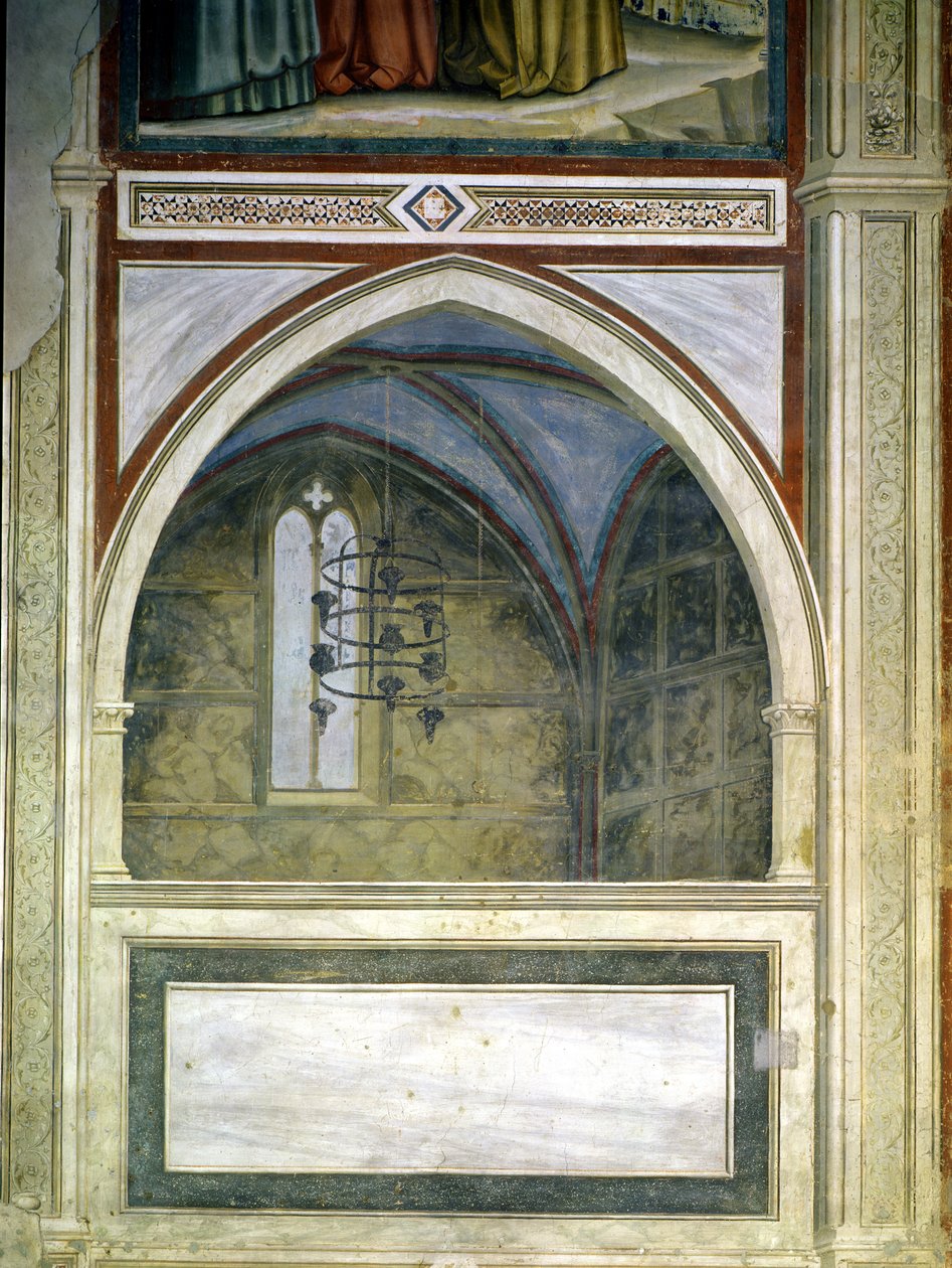 Gotische architectuur, c.1305 door Giotto di Bondone