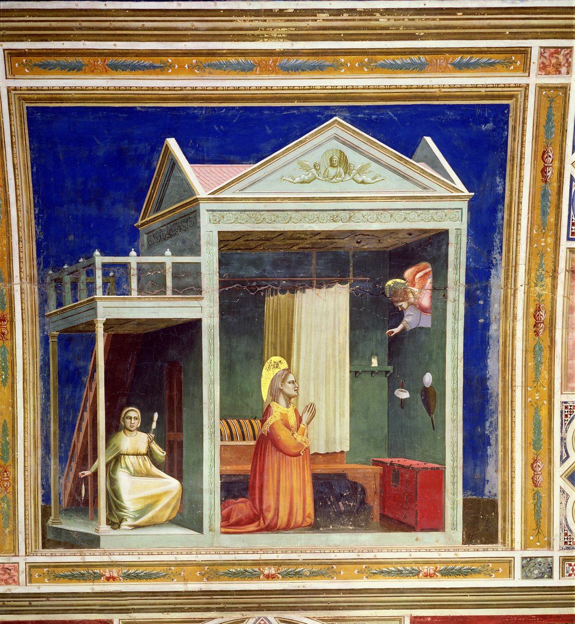De Aankondiging aan St. Anna, c.1305 door Giotto di Bondone