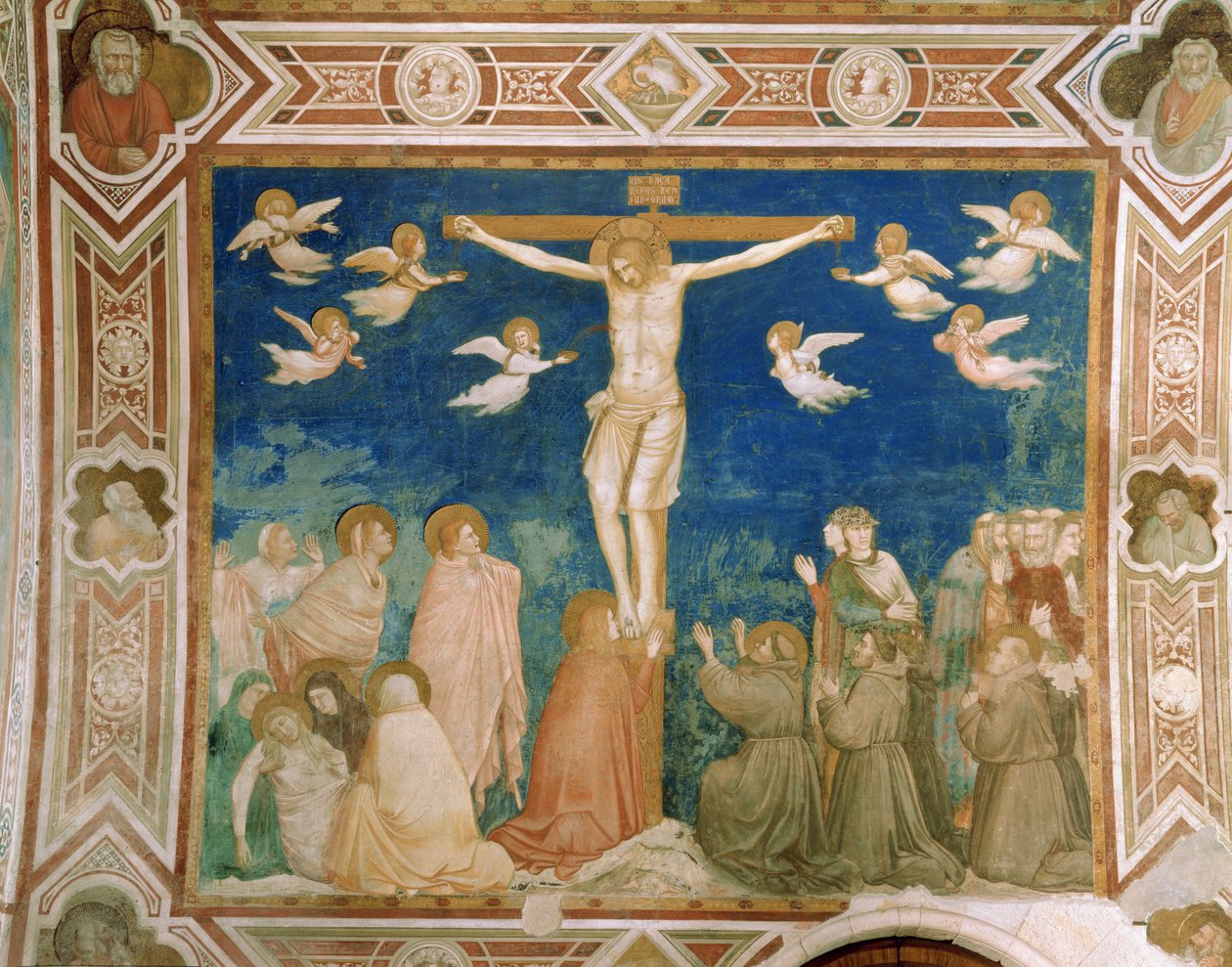 De Kruisiging door Giotto di Bondone