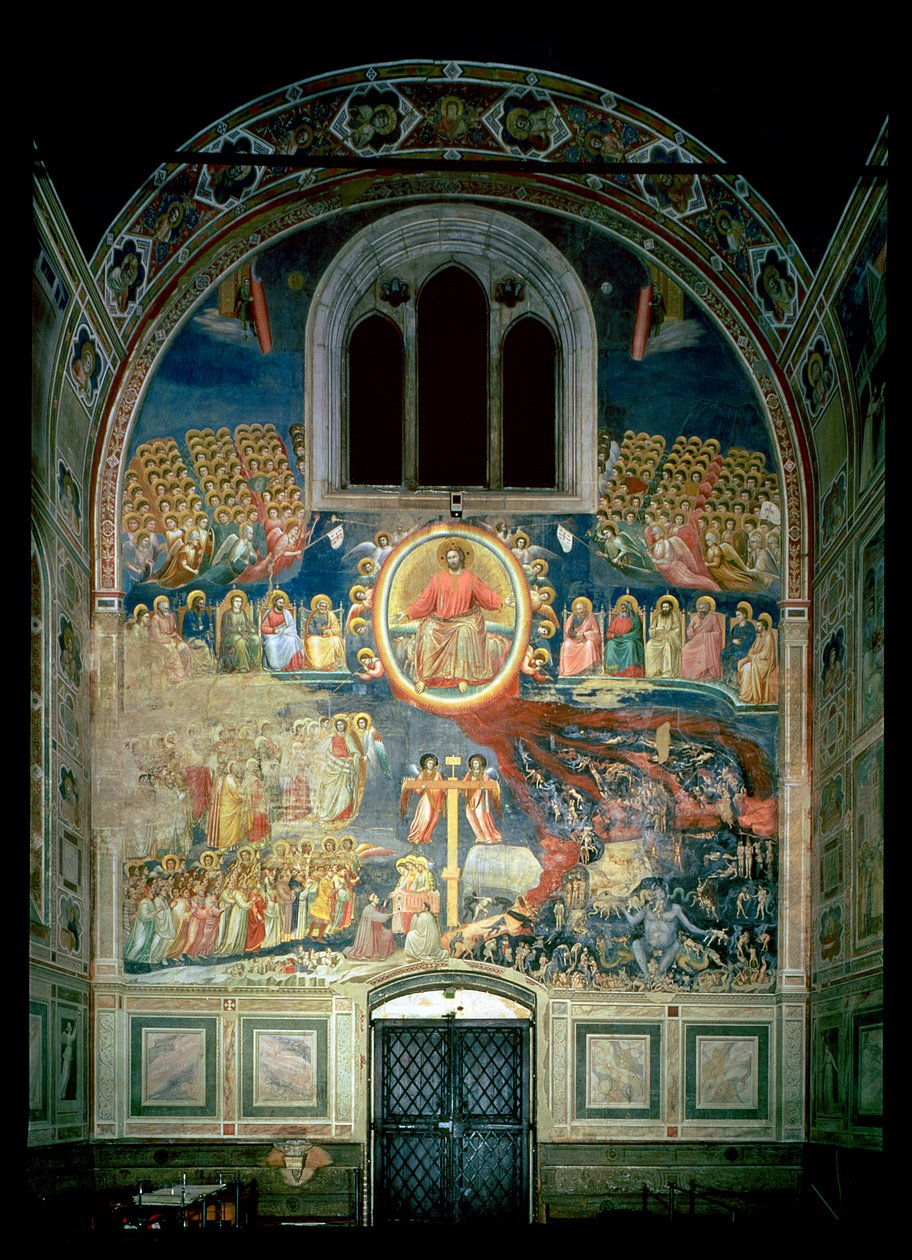 Het Laatste Oordeel, ca. 1305 door Giotto di Bondone