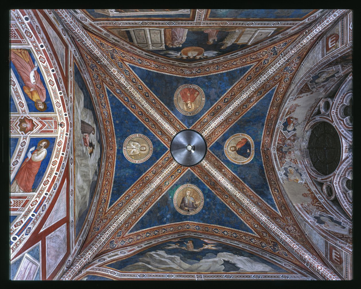 Kapel van de Magdalena: het gewelf door Giotto (c.1266 1337)