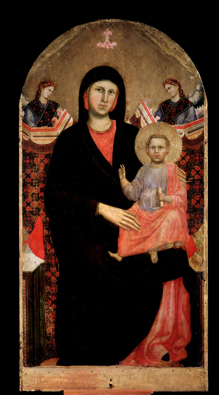 Maagd en Kind door Giotto (c.1266 1337)