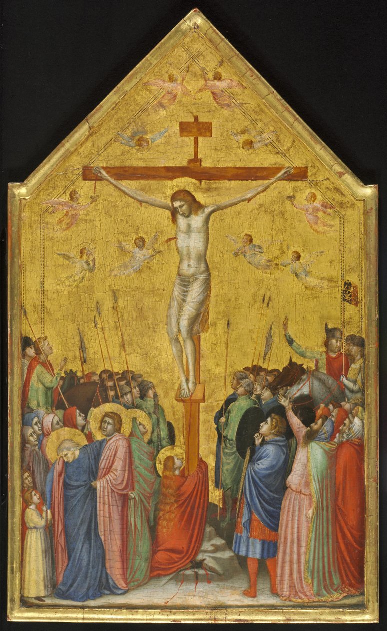 Duits: Die Kreuzigung Christi De kruisiging van Christus door Giotto