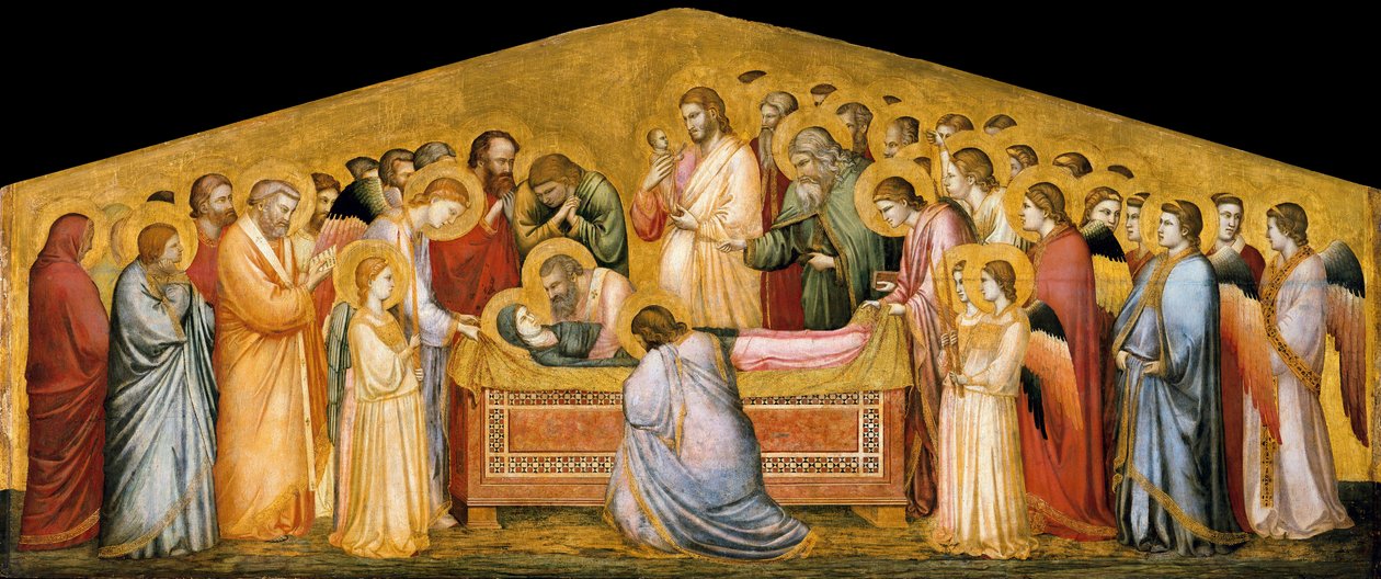 De graflegging van Maria door Giotto