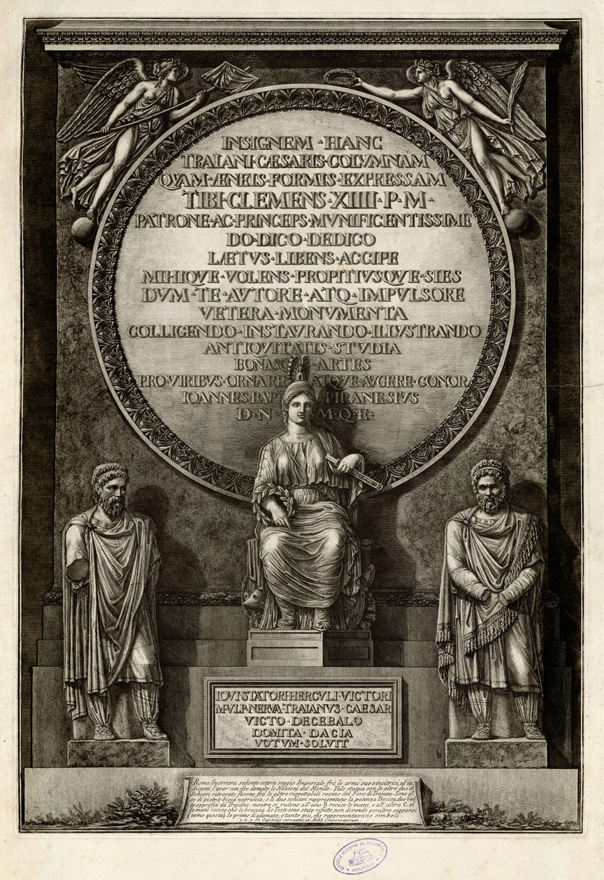 Frontispice door Giovanni Battista Piranesi