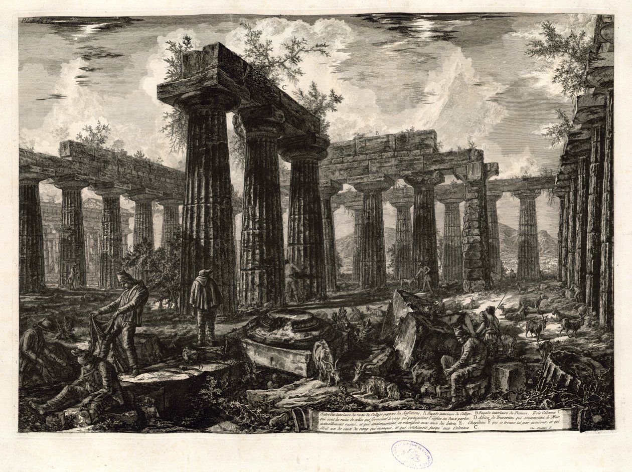Onbekend schilderij door Giovanni Battista Piranesi