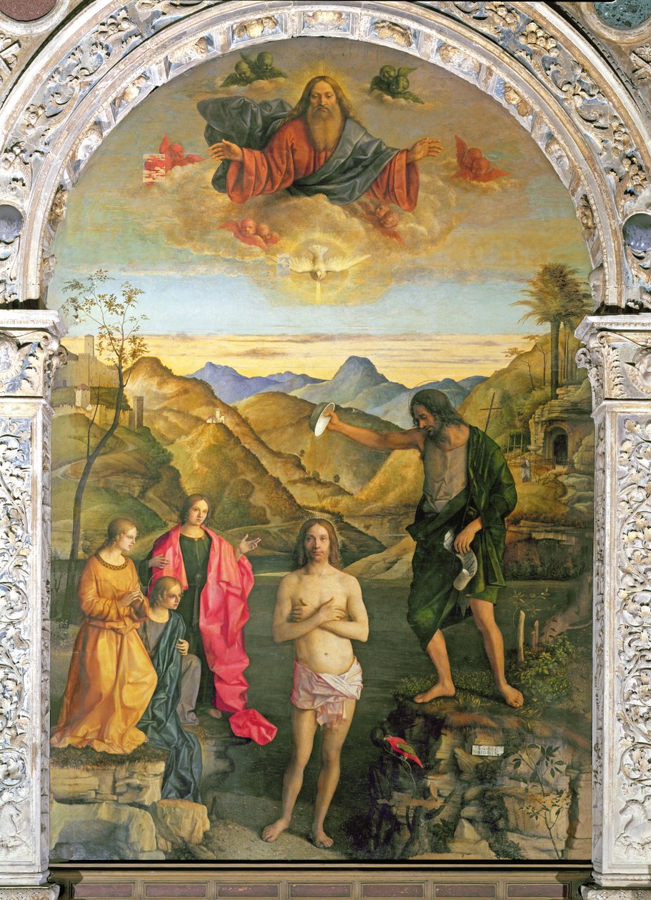 Doop van Christus, Sint-Jan Altaarstuk door Giovanni Bellini