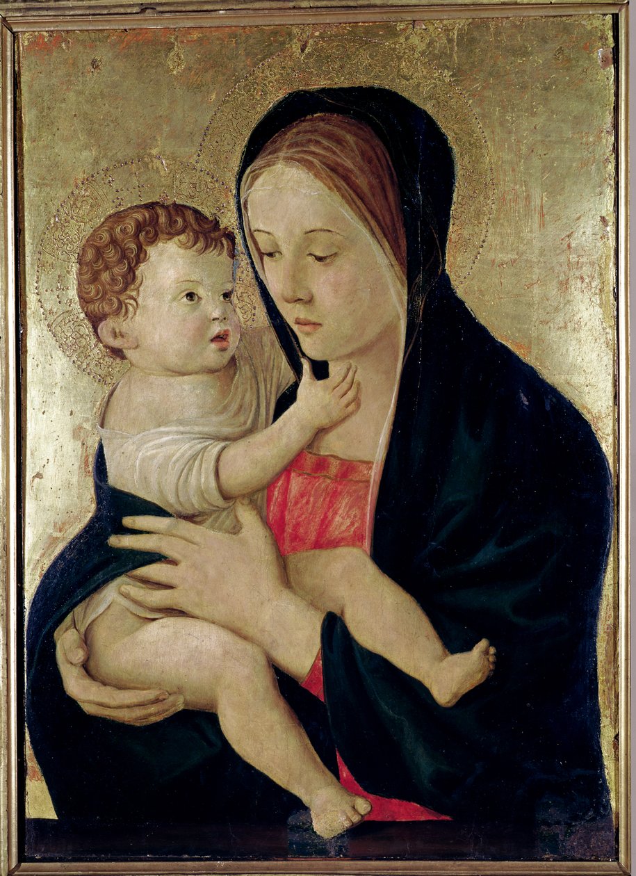 Madonna en Kind, c.1475 door Giovanni Bellini