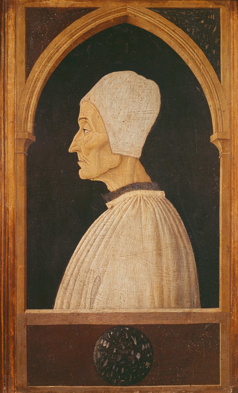 Portret van Sint Laurentius Giustiniani (1381-1455) door Giovanni Bellini