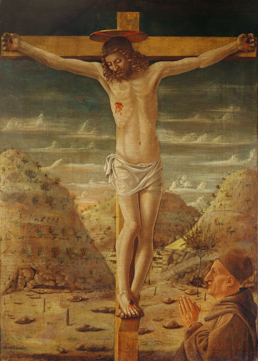 De Kruisiging door Giovanni Bellini