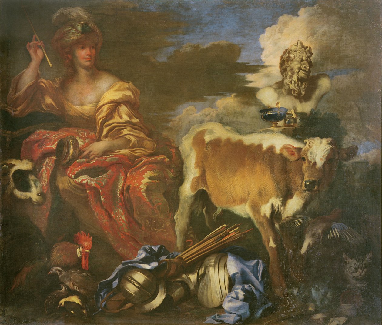 Circe, c.1653 door Giovanni Benedetto Castiglione