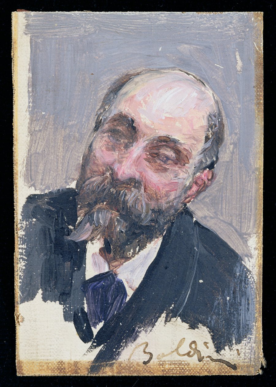 Portret van Georges de Bellio (1828-94) 1894 door Giovanni Boldini