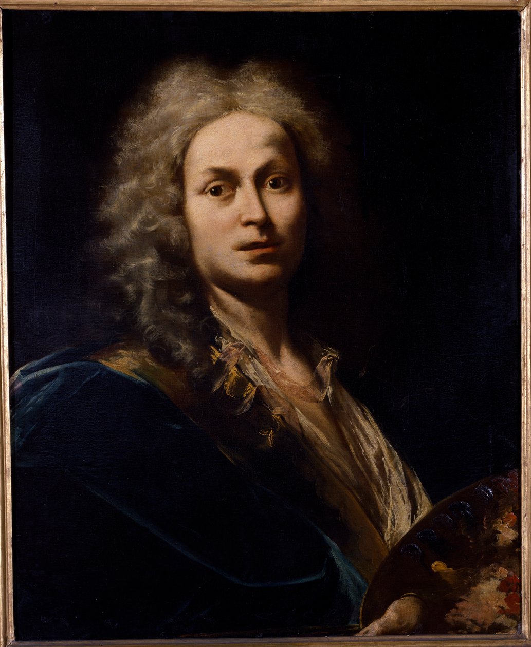 Zelfportret, 1719 door Giovanni Domenico Ferretti