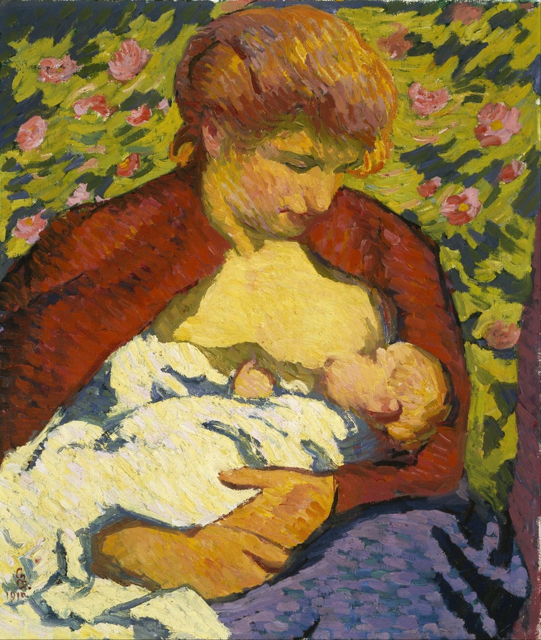 Jonge Moeder door Giovanni Giacometti