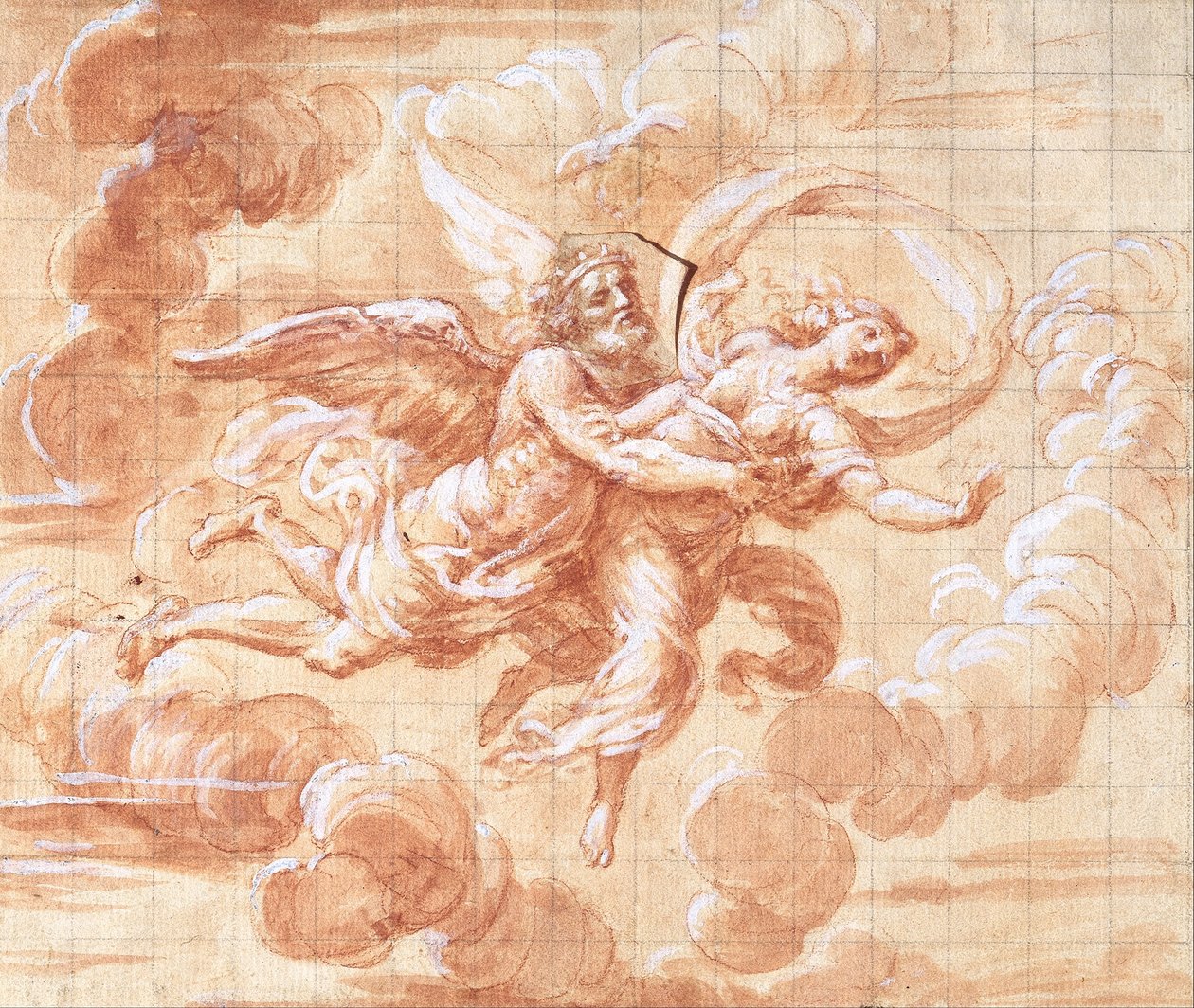 Boreas Ontvoert Orithyia door Giovanni Maria Morandi