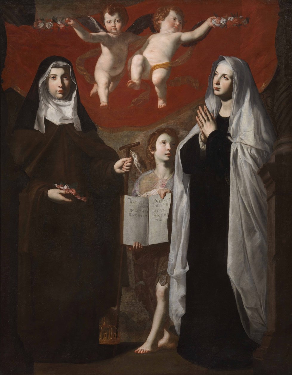 Santa Elisabetta en Santa Francesca Romana door Giovanni Ricca