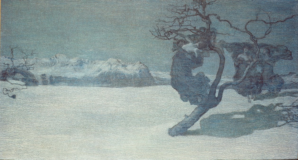 De slechte moeders, 1896-97 door Giovanni Segantini