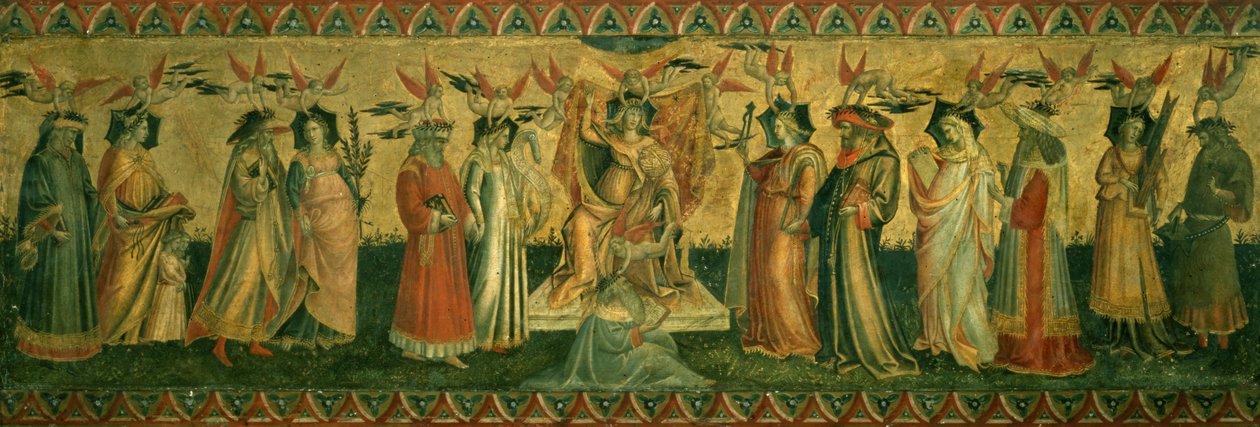 De Zeven Vrije Kunsten, c.1435 door Giovanni dal Ponte