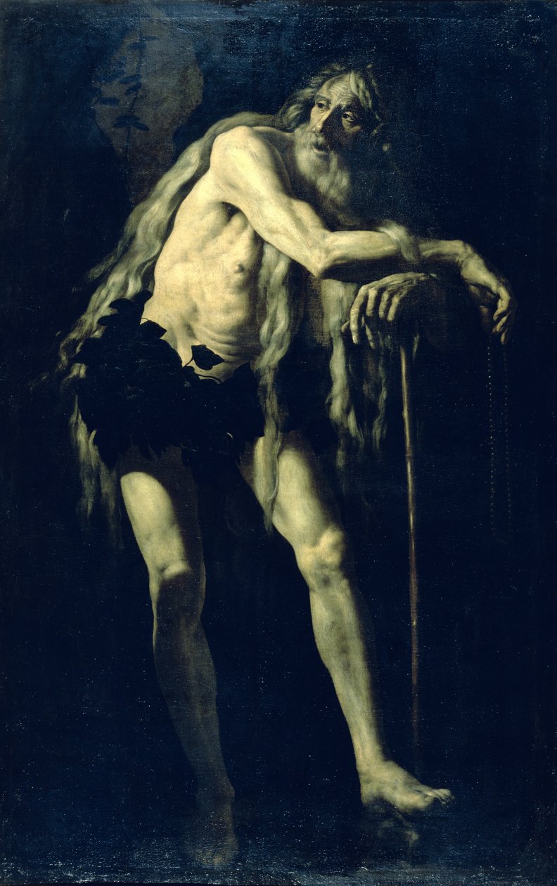 Sint Onuphrius door Giovanni Battista Caracciolo