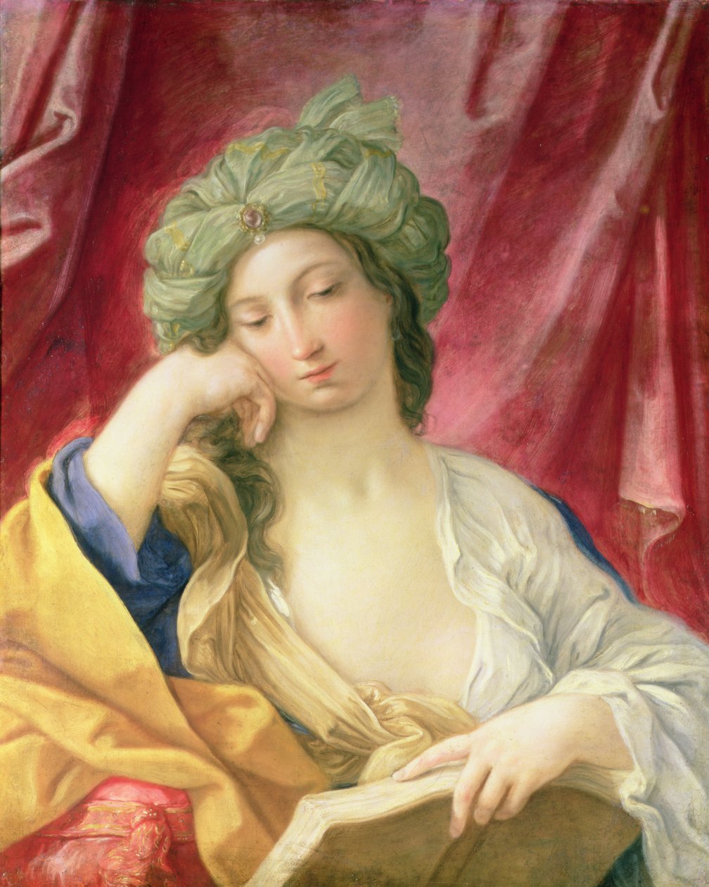 Sibyl, 1640 door Giovanni Andrea Sirani