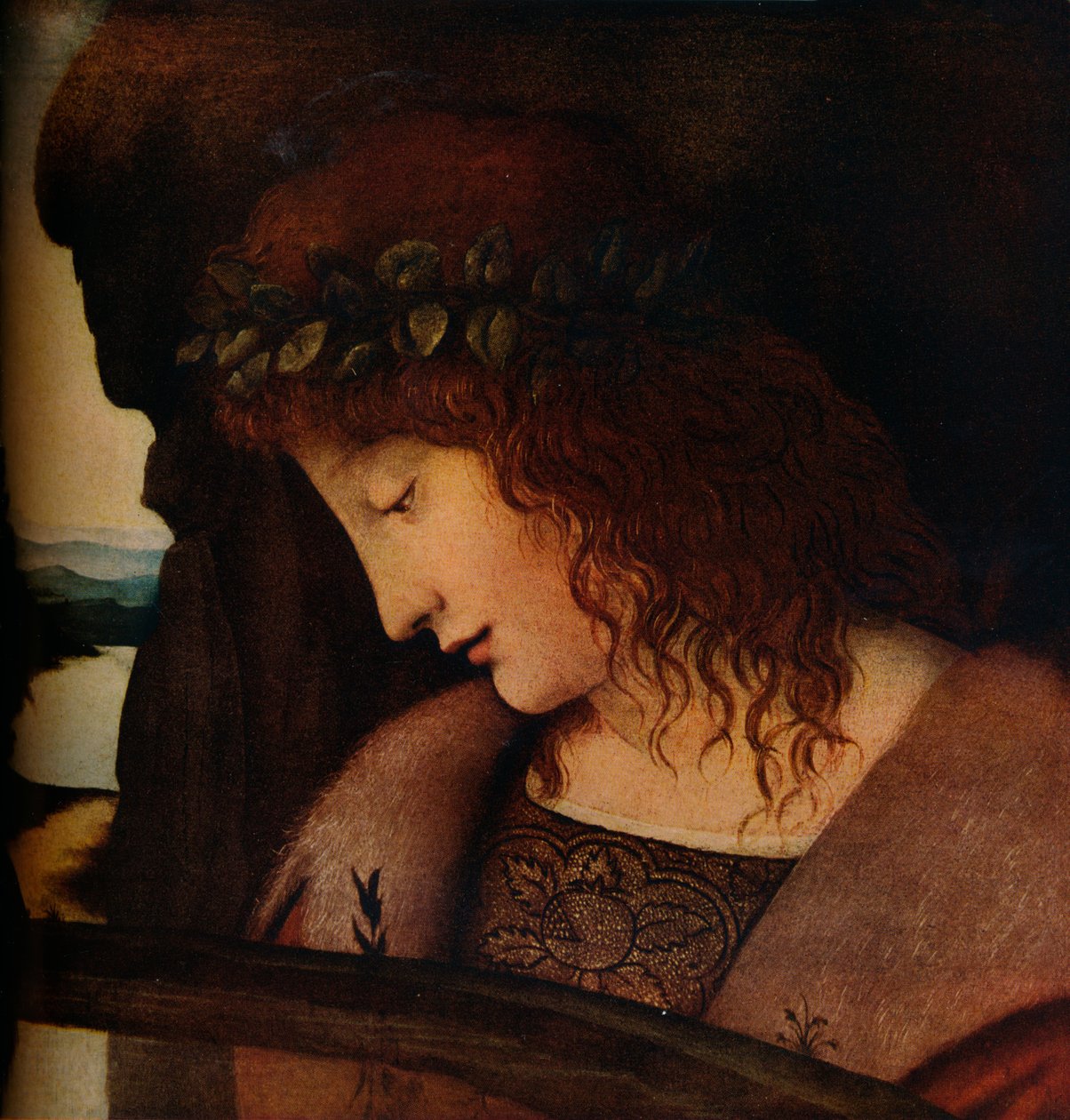 Narcissus, ca. 1500 door Giovanni Antonio Boltraffio