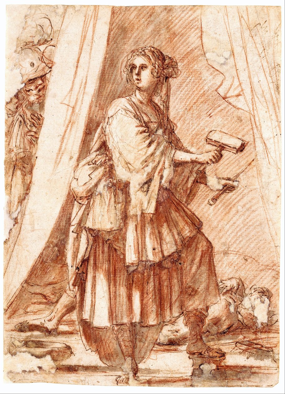 Jaël en Sisera door Giovanni Baglione