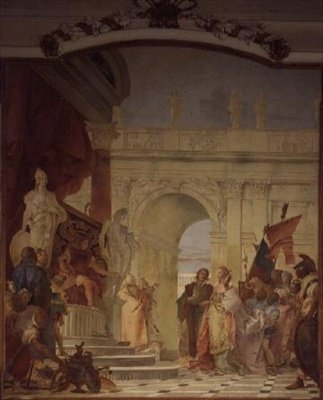 De Grootmoedigheid van Scipio door Giovanni Battista Tiepolo