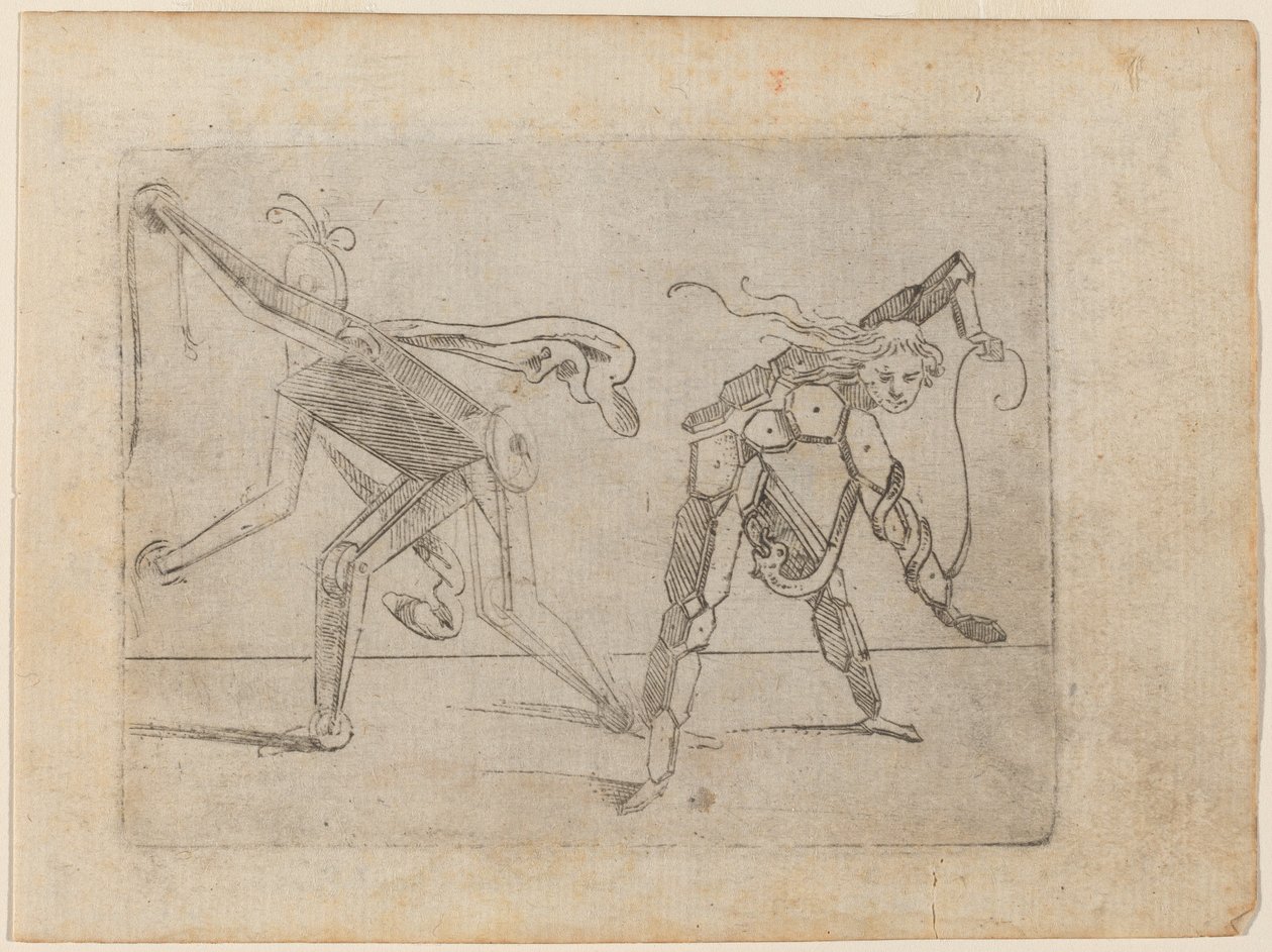 Uit "Bizzarie di varie Figure" door Giovanni Battista Bracelli