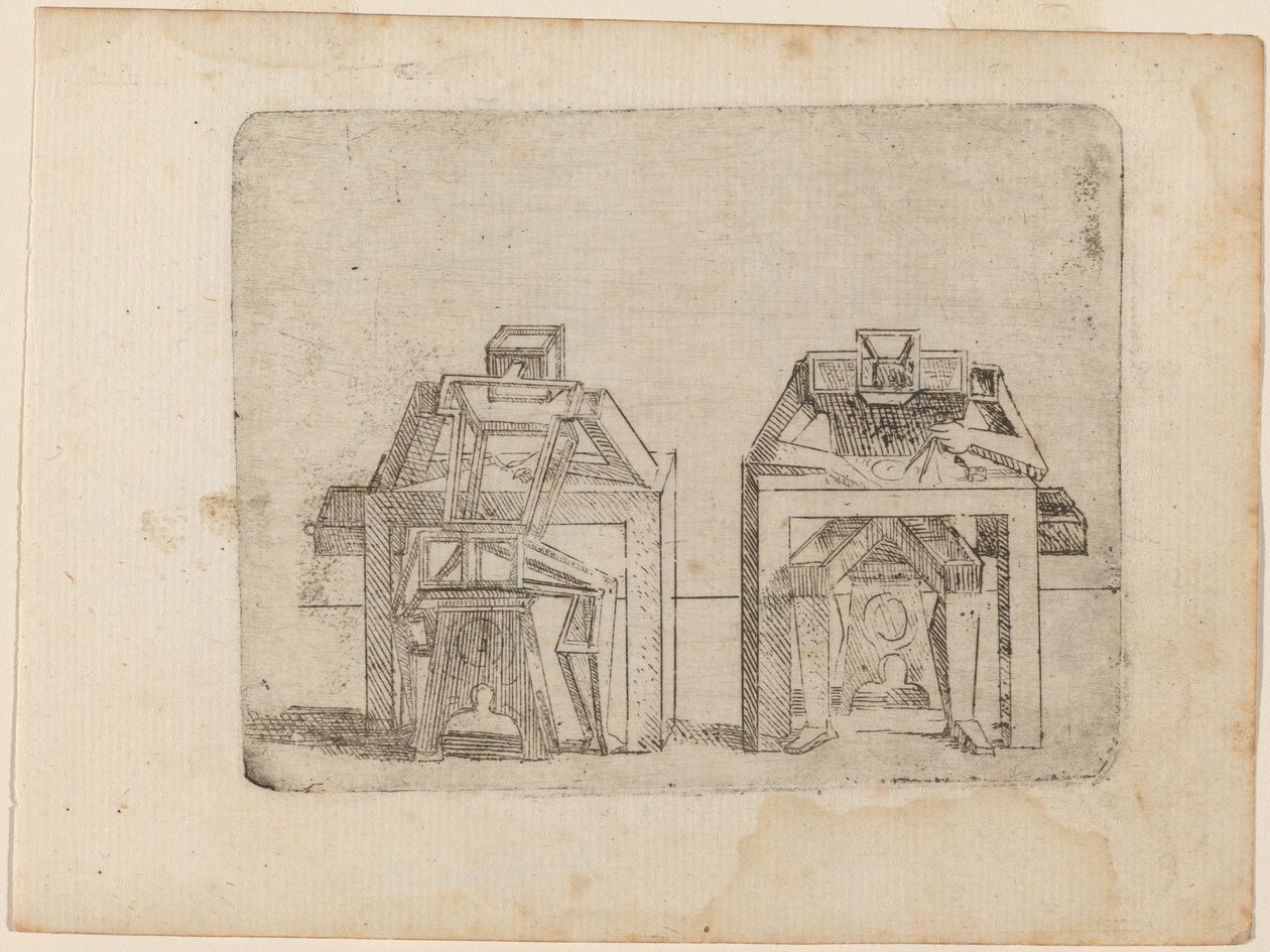 Uit "Bizzarie di varie Figure" door Giovanni Battista Bracelli