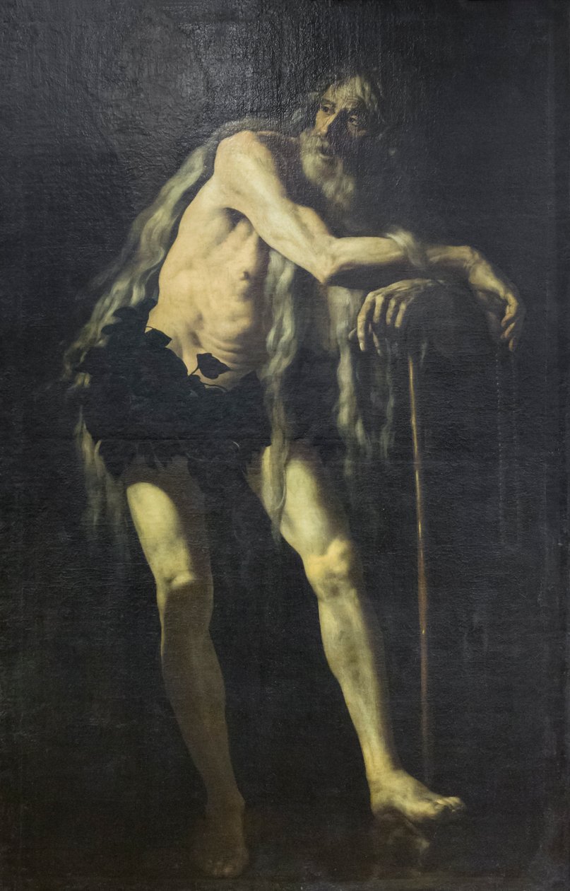 Sint Onophrius door Giovanni Battista Caracciolo
