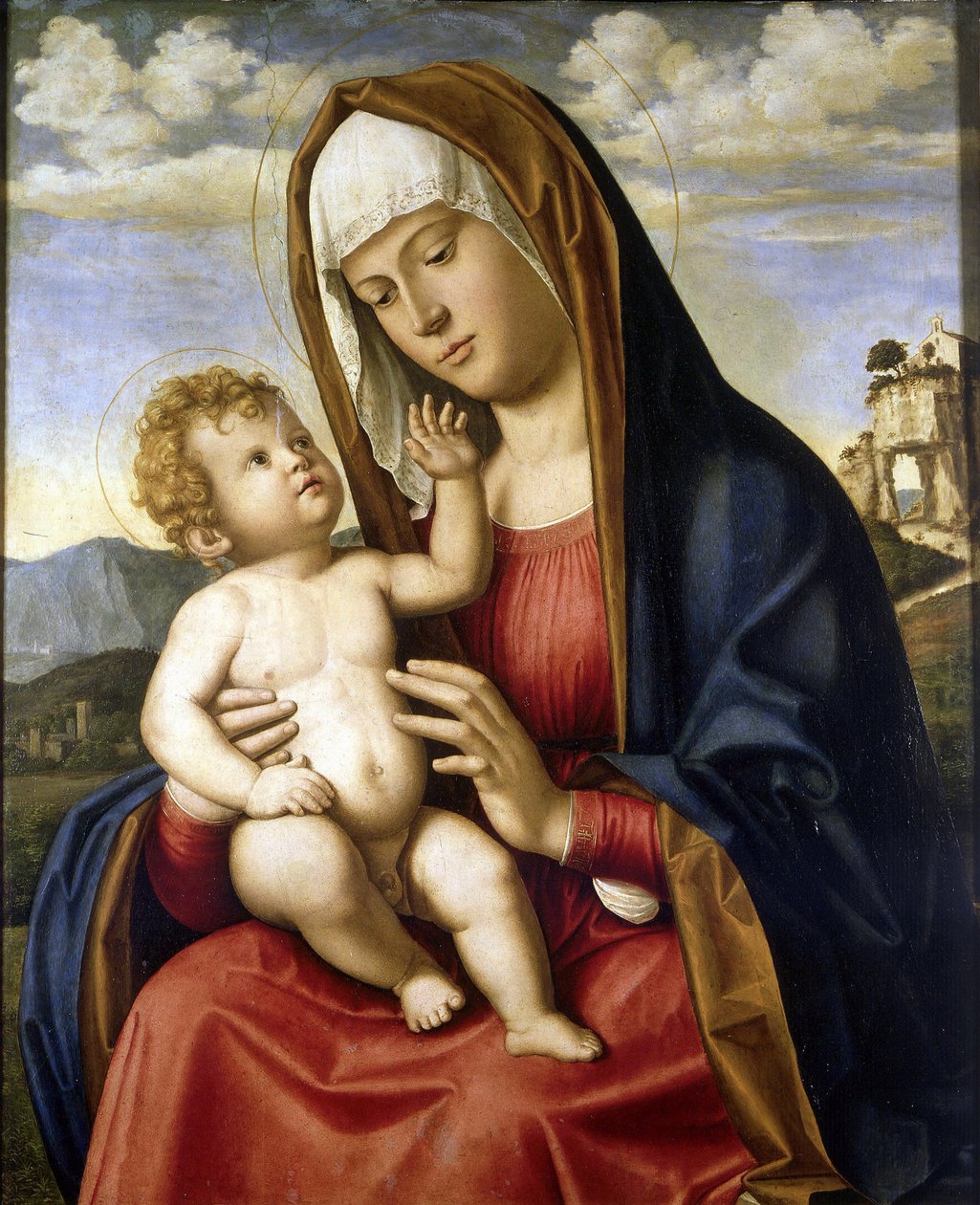Maagd en kind door Giovanni Battista Cima da Conegliano