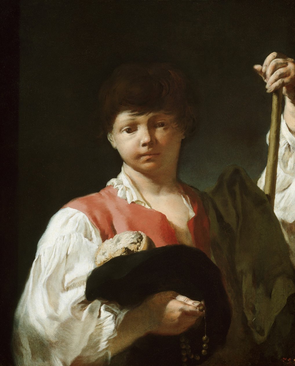 De Bedeljongen (De Jonge Pelgrim) door Giovanni Battista Piazzetta