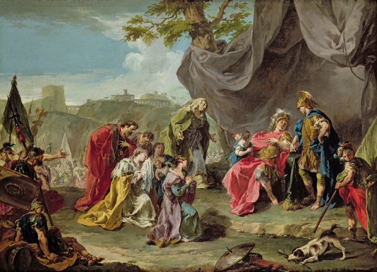 Coriolanus door Giovanni Battista Pittoni