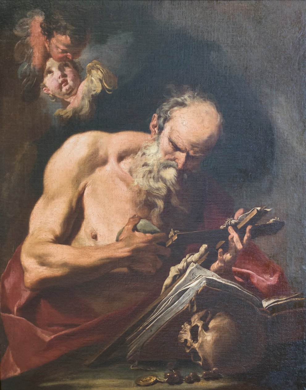 Sint Hiëronymus door Giovanni Battista Pittoni