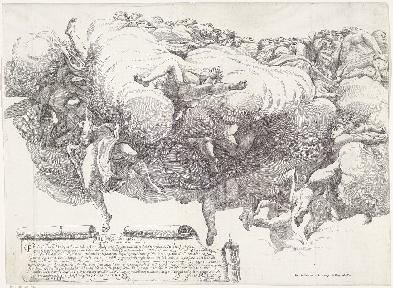 Hemelvaart van Maria (linker deel) door Giovanni Battista Vanni