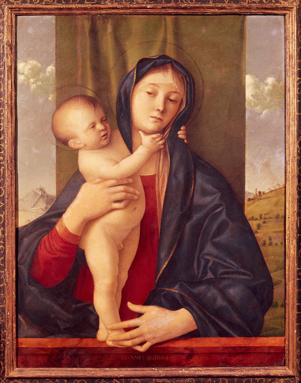 Madonna en Kind (Willys Madonna) door Giovanni Bellini