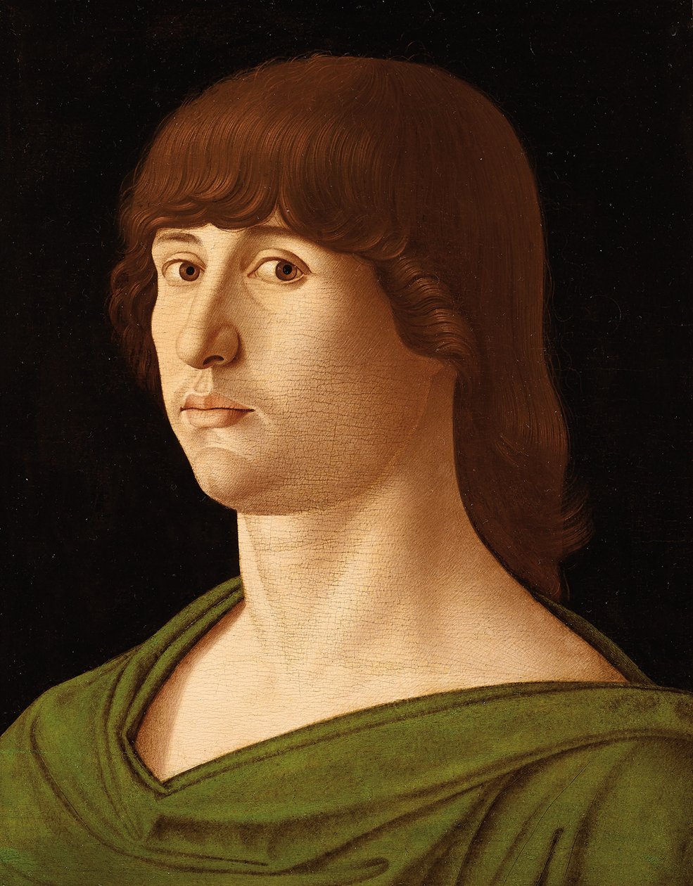 Portret van een jongeman door Giovanni Bellini