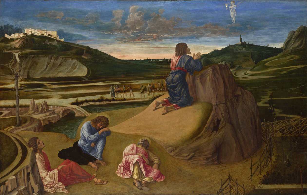 De Agonie in de Tuin, ca. 1465 door Giovanni Bellini