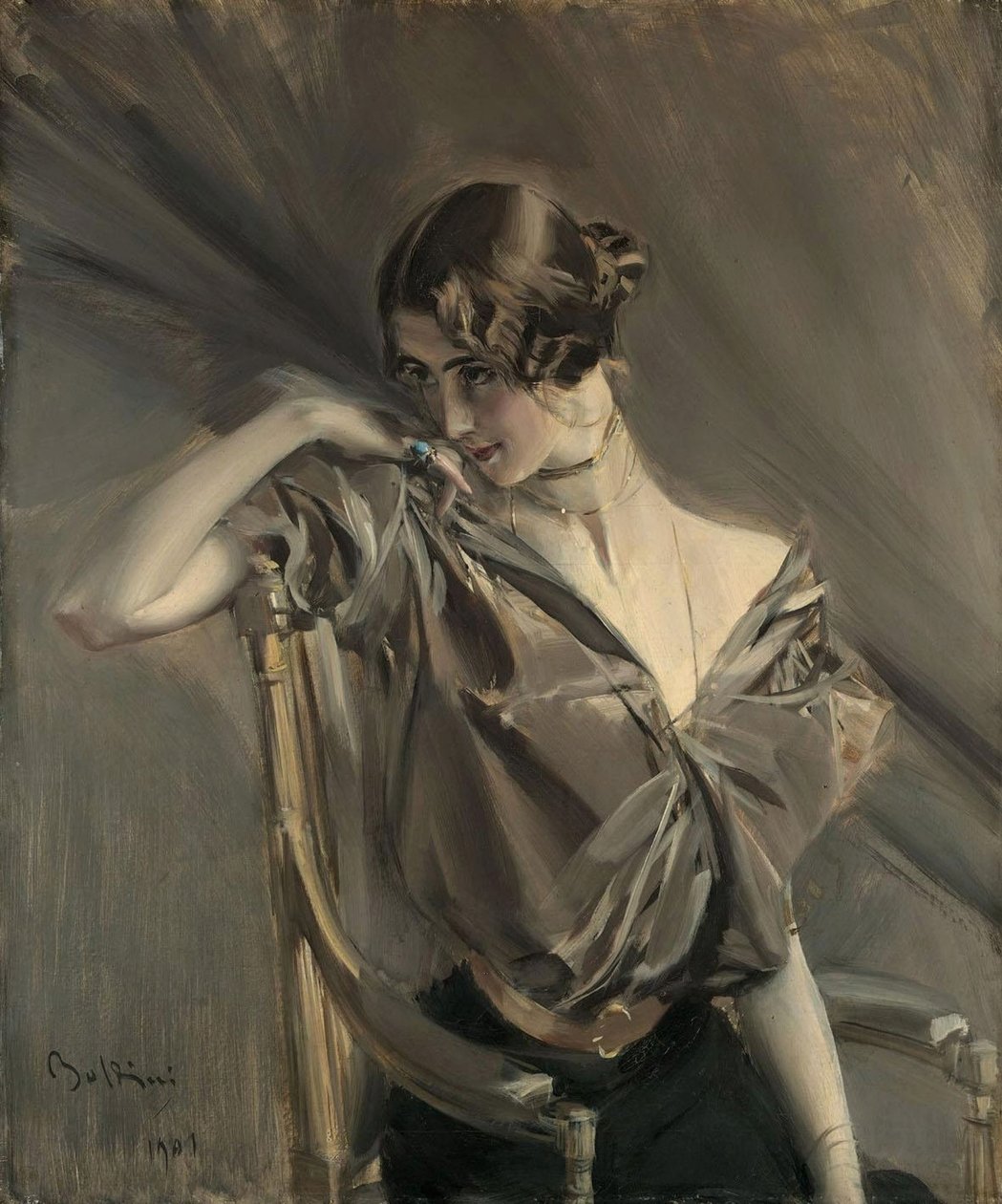 Cléo de Mérode door Giovanni Boldini