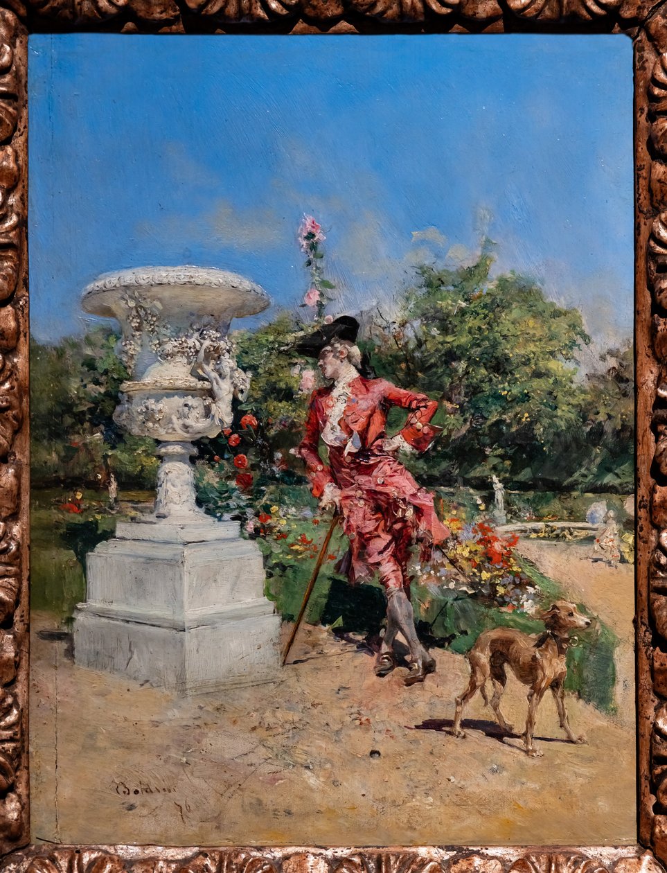 Jonge Markies in Versailles door Giovanni Boldini