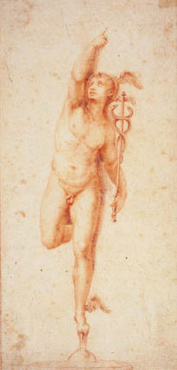 De Medici Mercurius naar Giambologna door Giovanni Domenico Campiglia