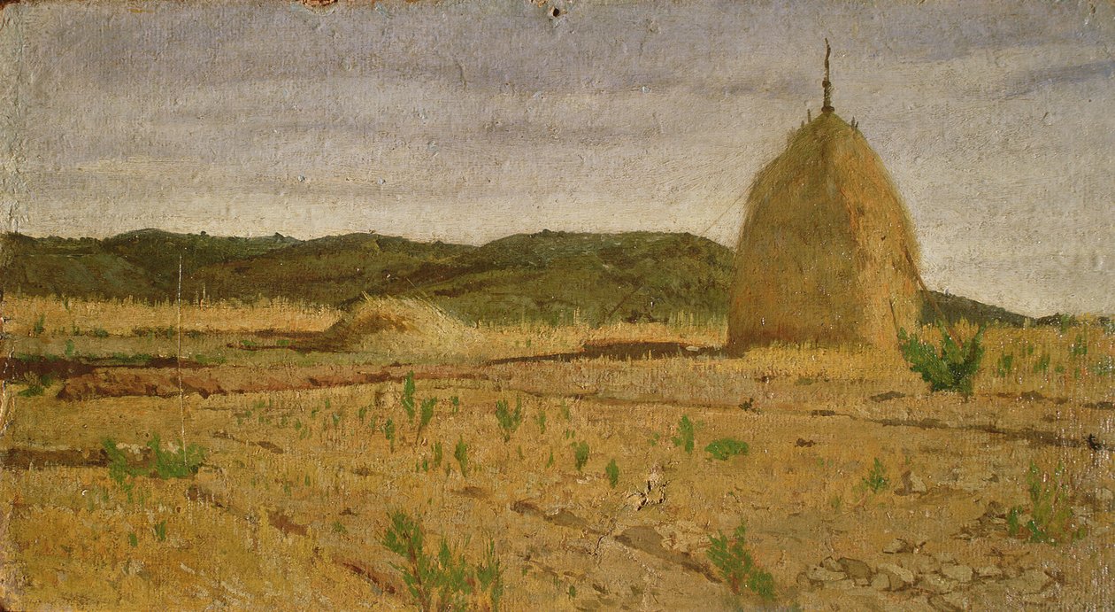 Hooiberg, 1867-70 door Giovanni Fattori