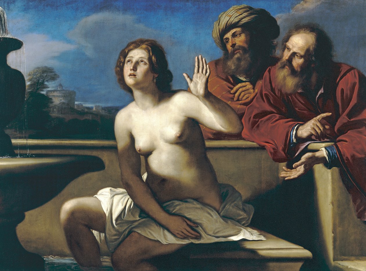 Susanna en de Ouderen door Giovanni Francesco Barbieri