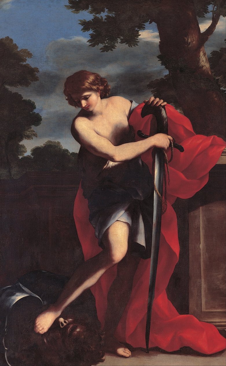 David door Giovanni Francesco Romanelli