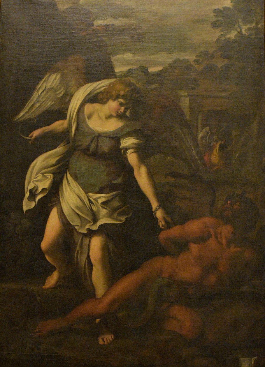 Museum Capodimonte. (4544) door Giovanni Lanfranco